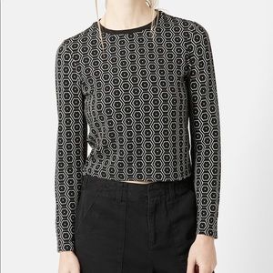 Topshop long-sleeve shirt